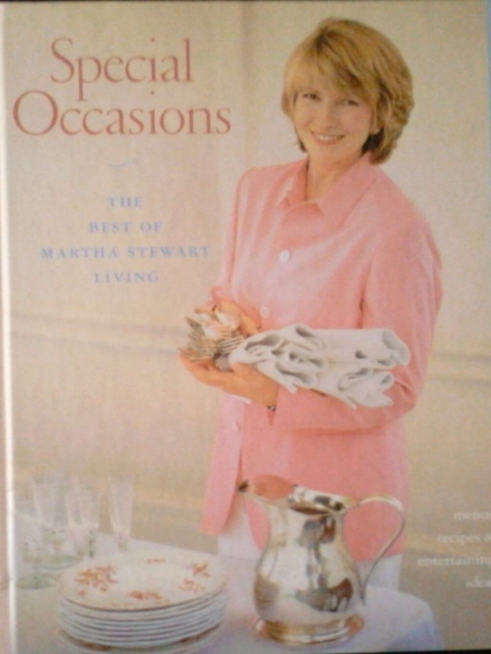 1994 Special Occasions Best of Martha Stewart Living Hardcover Cookbook